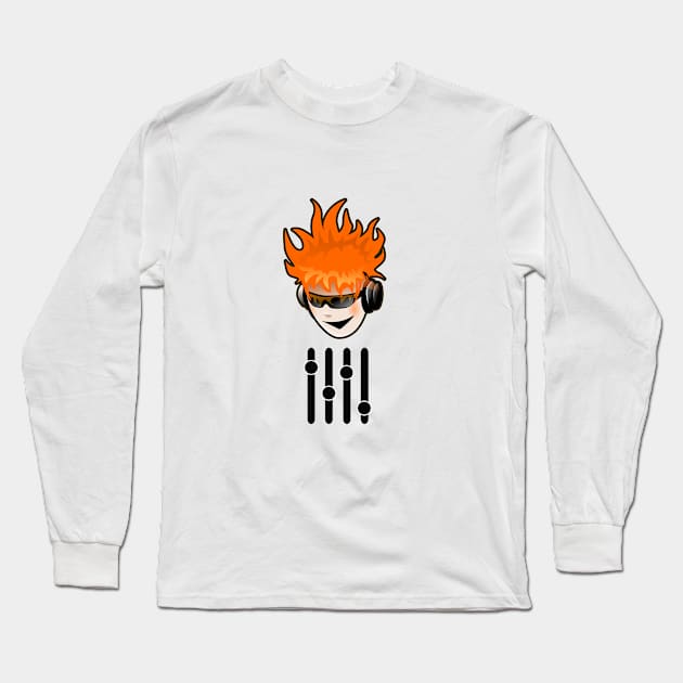 music Long Sleeve T-Shirt by ART&LINES